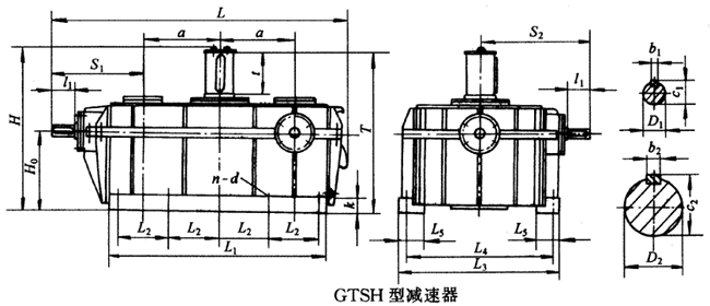 GTSH300GTSH350խGTSH400Ϸ͡GTSH450h(hun)pٙCʽcҪߴYB/T79-1995