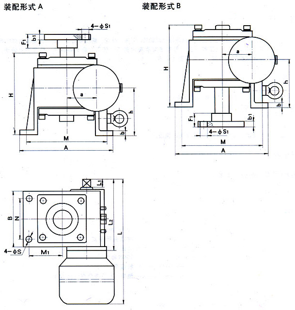 YWJ63ϡYWJ80YWJ100ǲ͡YWJ125ԷYWJ160YWJ200΁݆zCΰbߴ